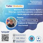 26 de Marzo 2025 – Maximice la experiencia digital y obtenga visibilidad extremo a extremo hacia páginas web peruanas