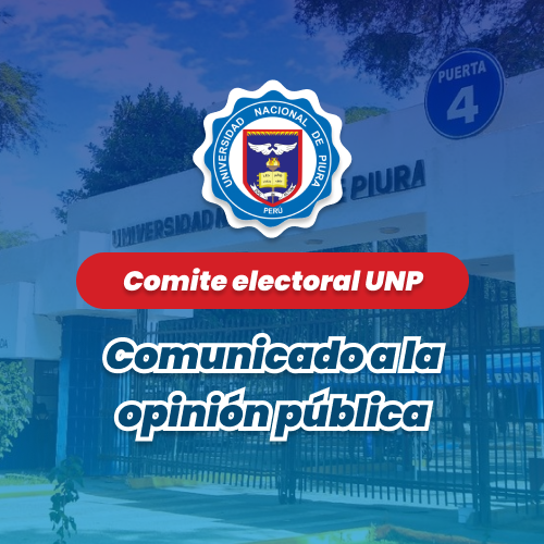 Comunicado a la opinión pública