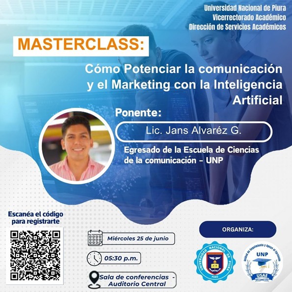 MASTERCLASS: Cómo potenciar la comunicación el marketing con la inteligencia artificial