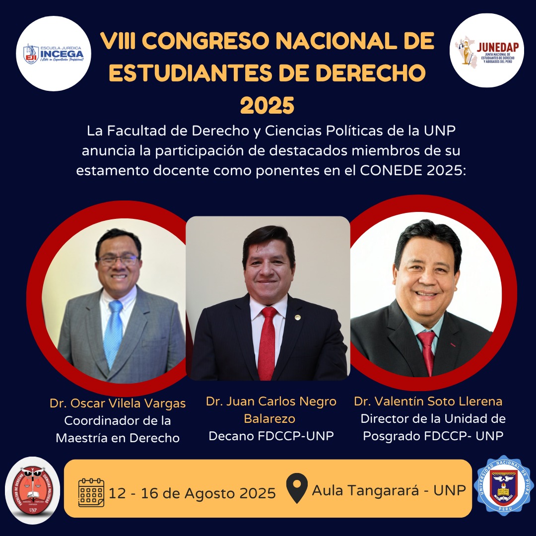 VIII CONGRESO NACIONAL DE ESTUDIANTES DE DERECHO 2025